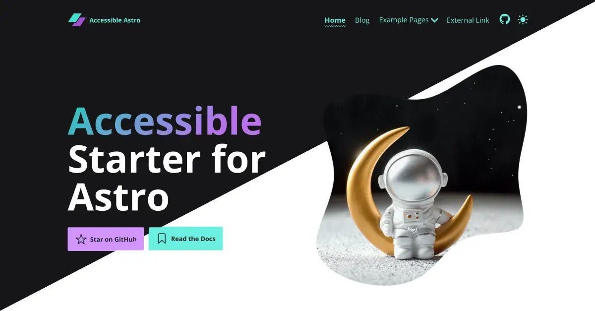 Accessible Astro Starter